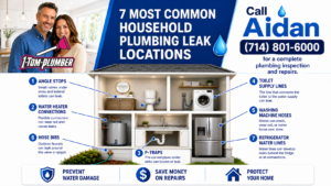 Plumbing Leak Locations Anaheim inside residential home