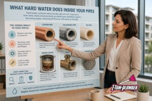 Hard Water Anaheim mineral buildup inside plumbing pipes