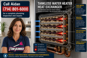 Tankless Water Heater Descaling Anaheim maintenance service